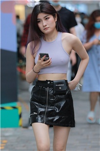 性感黑皮裙小姐姐MJ1898[636M]