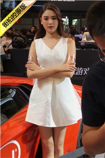 4K-Chinajoy现场白色连衣短裙气质美女[340M/MOV]