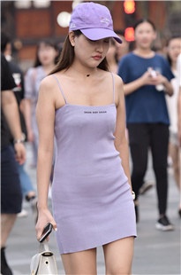 气质蓝衣裙美女3A4852[1.65G]