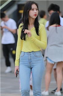 浅蓝牛仔裤学生妹MJ1633[241M]