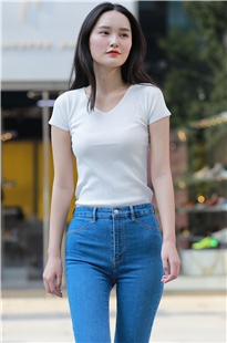 清纯牛仔裤学妹MJ1328[1.95G]