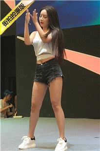 4K-Chinajoy现场白色T恤热裤美女热舞[335M/MOV]