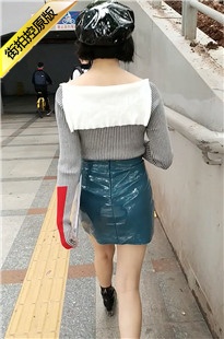 超短皮裤小姐姐，这大长腿很带劲[232M/MP4]