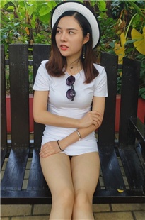 江南小镇-白裙美女MJ2163