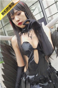 4K-黑色装冷艳cosplay美女[359M/MP4]