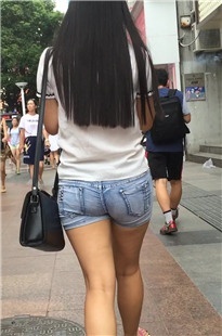 牛仔短裤肥PG[306M/MOV]