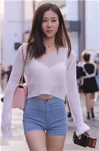 小鸟依人般的热裤美女MJ1664[3.39G]