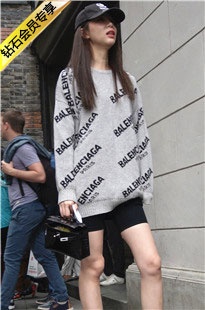 4K-长T恤打底裤长腿街拍高跟美女DJ277[1.67G]