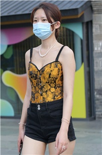 小背心，热裤美腿3A7012[1.95G]