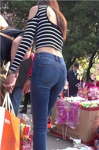 【魔都漫步作品】高挑蓝牛美女[MP4/600MB]