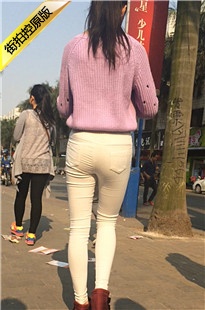 逆天长腿白裤翘臀小妹，身材一级棒[213M/MOV]