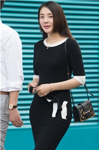 时尚针织裙美女3A3018[584M]