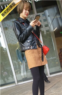 4K-极品长腿黑丝短裙短发美女[843M/MP4]