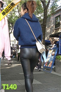 4K-街拍皮裤翘臀美女第三季T140[689M]