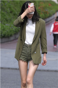 绿色热裤高跟美腿3A2871[319M]