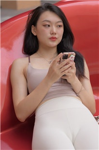 白色紧身裤美女MJ3071[18.3G]