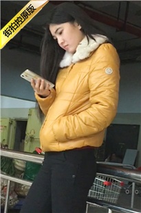 超市购物的紧身黑裤翘臀漂亮美女[582M/MOV]