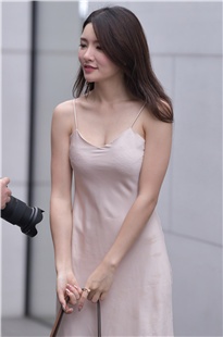 甜美吊带裙美女MJ1373[703M]