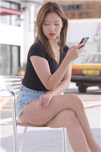 【红石摄影作品】牛仔热裤MJ1468